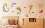31 Mermaid wall stickers XL