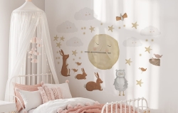 52 Night is coming wall stickers