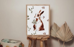 Plakat Królik Jerzy