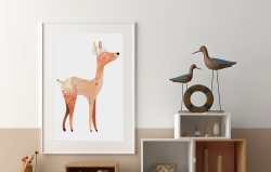 Roe deer Amelia poster