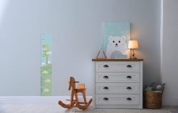 Naklejka miarka wzrostu Samochody