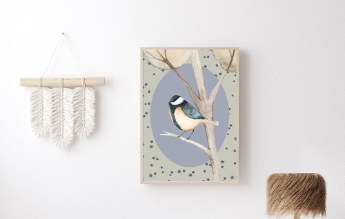 plakat-plakat sikorka-plakat do pokoju dziecka