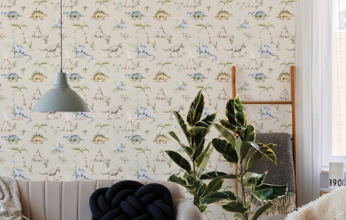 Tapeta-Zwierzęta-Dinozaury-Diplodoki-tapeta dzieci-pokoj dziecka-bez.jpg