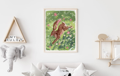 Plakat-Zwierzeta-lesne-Las-Lesny-swiat-Sarna-jez-zajac-Plakat-dla-dzieci.jpg