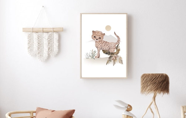Plakat Mały Lew