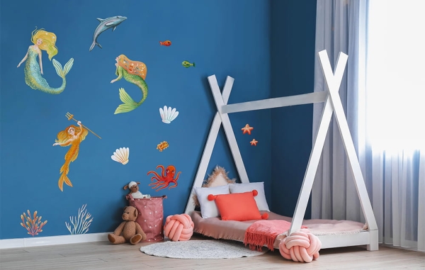 31 Mermaid wall stickers