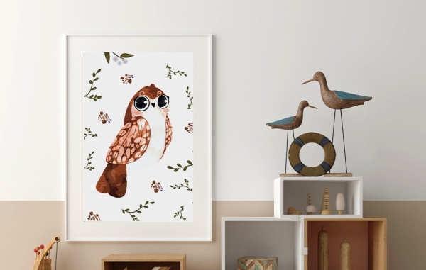 Poster Owl Klara