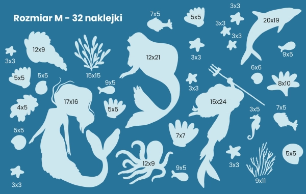 Naklejki na ścianę-Woda Kraina-Syren_dno Oceanu-Podwodny swiat_syrenki_naklejki na sciane dla dzieci-XL.jpg