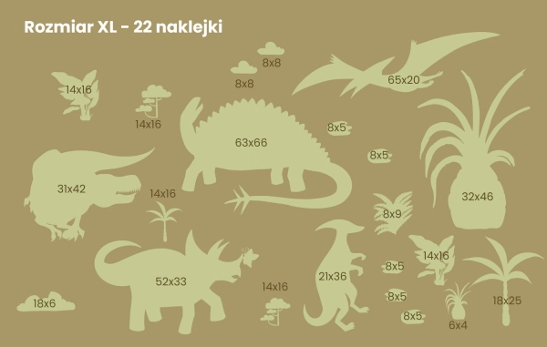 Naklejki na ścianę-Dinozaury-Trex-Prehistoria-Naklejki dla dzieci-duzaXL.jpg