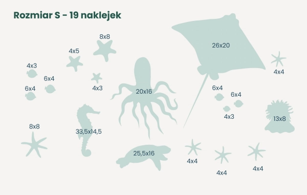 Naklejki na ścianę-Zwierzęta morskie-Wodna Kraina-Dno Oceanu-Podwodny świat-naklejki na ścianę dla dzieci-S.jpg