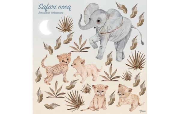 naklejki na sciane-naklejki do pokoju dziecka-naklejki safari zoo-pokoj dziecka-naklejki-wzor
