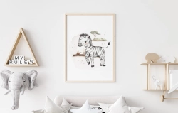 Plakat Zebra
