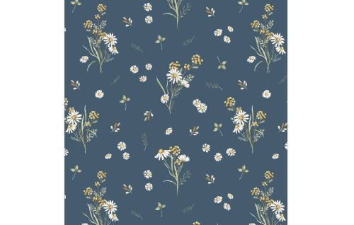Tapeta-na-sciane-kwiaty-na-scianie-Tapeta-boho-Tapeta-w-kwiaty--tapeta-daisy-granat.jpg