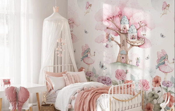 Princesses Wallpaper Mural (1)
