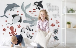 27 Sea Animals wall sticker (1)
