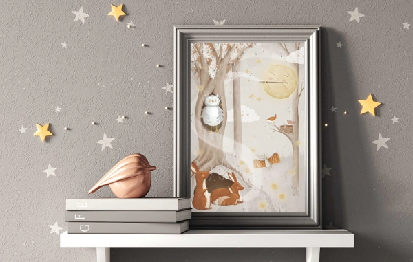 Plakat Noc