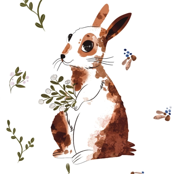 Plakat-Zwierzęta leśne-Las-Leśny świat-Misie-Królik-Plakat dla dzieci_02.jpg