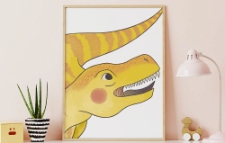 Plakat Dinozaur T-Rex