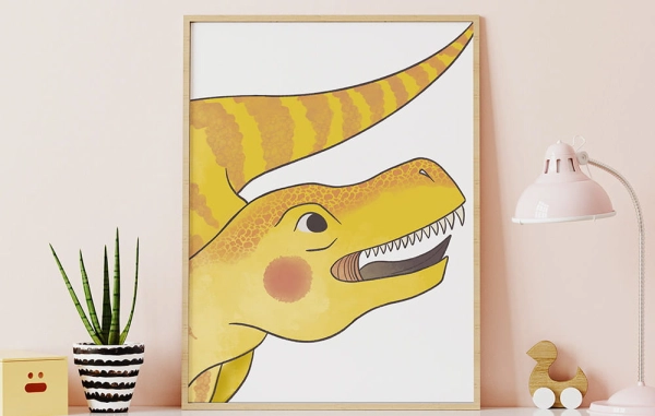 Plakat Dinozaur T-Rex