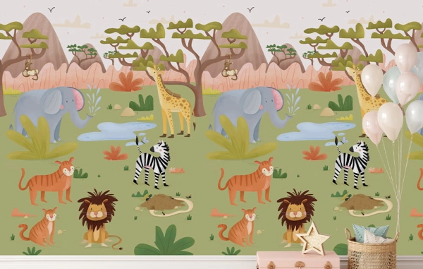 Fototapeta-Zwierzęta egzotyczne-Zwierzęta afrykańskie-safari-fototapeta dzieci.jpg